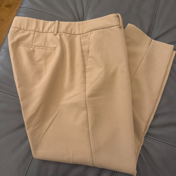 Talbots Hampshire Straight Ankle Pants in Rattan Beige - Picture 11 of 11